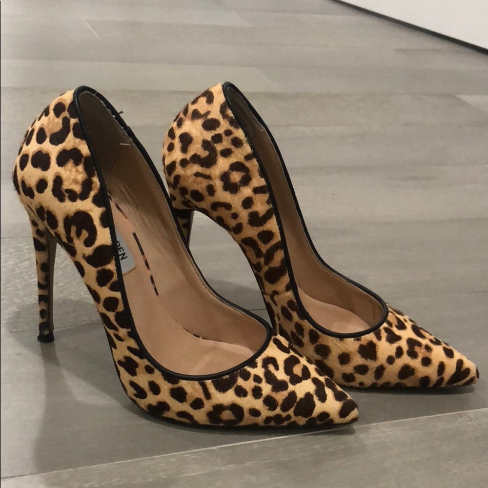 Steve Madden Leopard High Heels